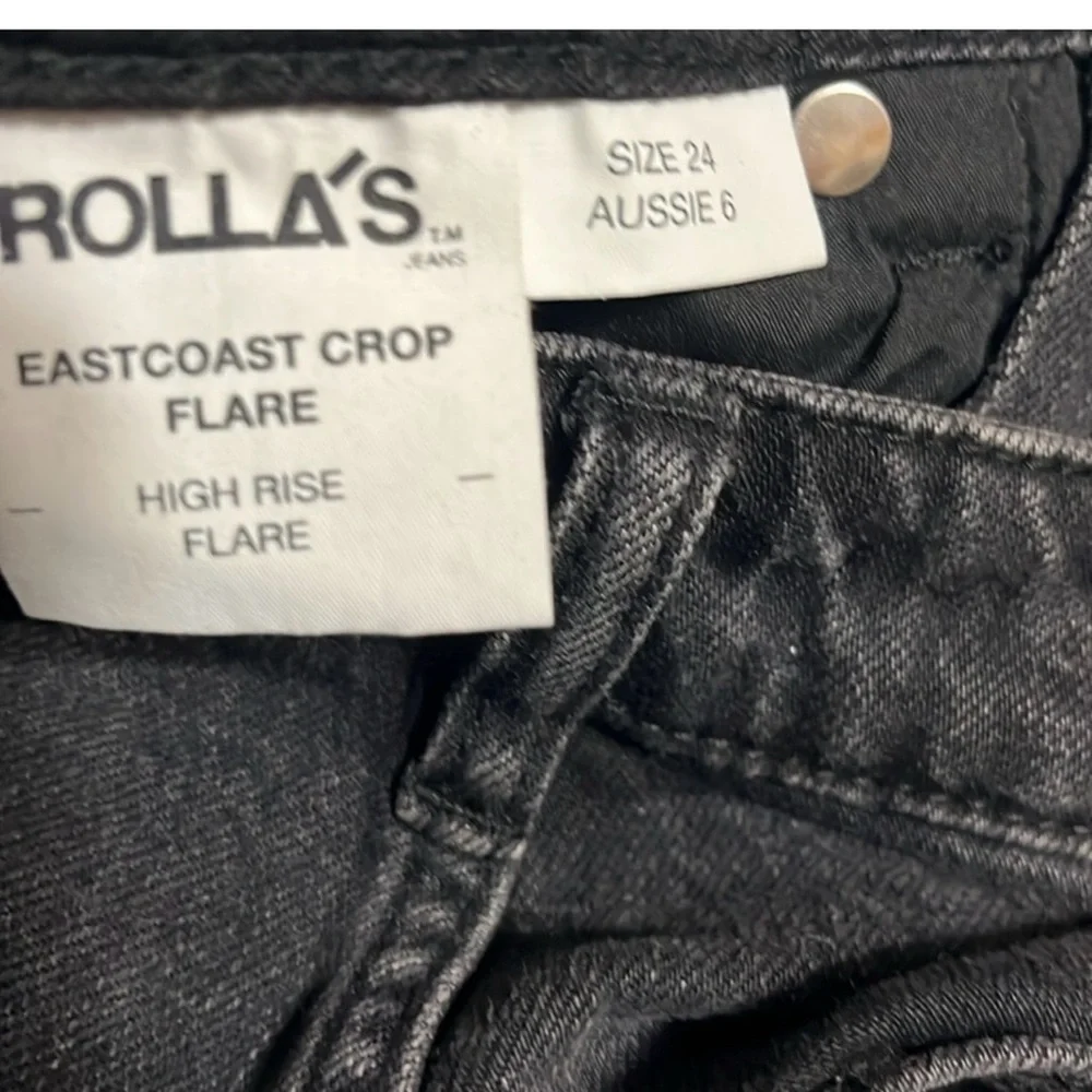 ROLLA’S High Rise Eastcoast Crop Flare Jeans - Picture 3 of 3